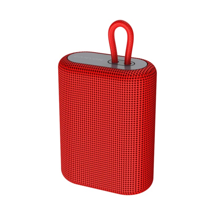 Canyon BSP-4 red, портативная акустика