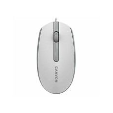 Canyon M-10 white/grey, проводная мышь