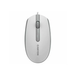 Canyon M-10 white/grey, проводная мышь