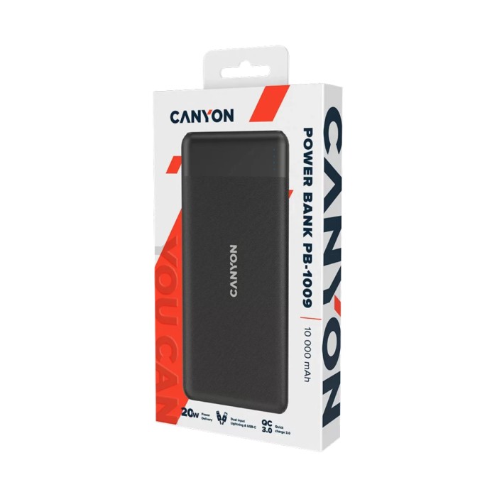 Canyon PB-109 black, аккумулятор внешний