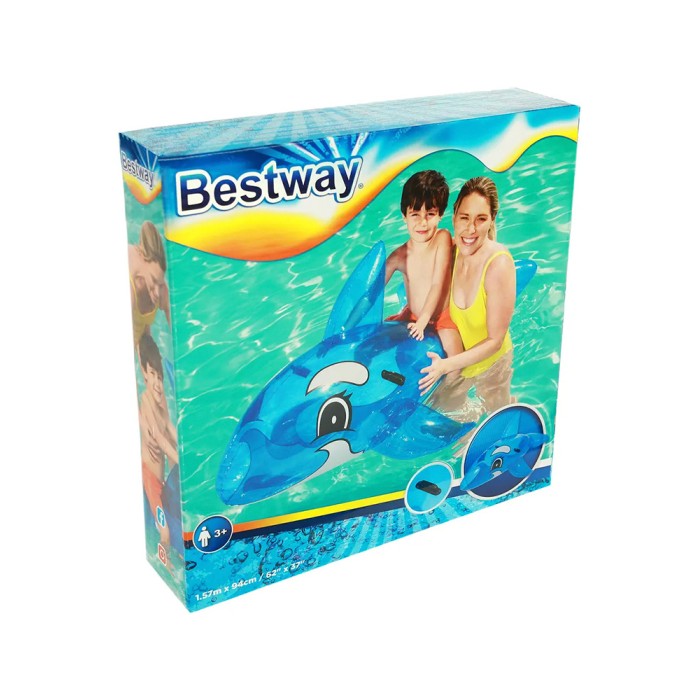 Bestway 41037 Jumbo Whale, надувная игрушка-наездник