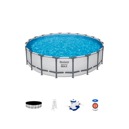 Bestway 561FJ Steel Pro Max, каркасный бассейн с фильтр-насосом