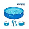 Bestway 56677 Steel Pro, каркасный бассейн с фильтр-насосом