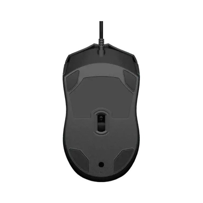 HP 100 Wired Mouse - Black, мышь