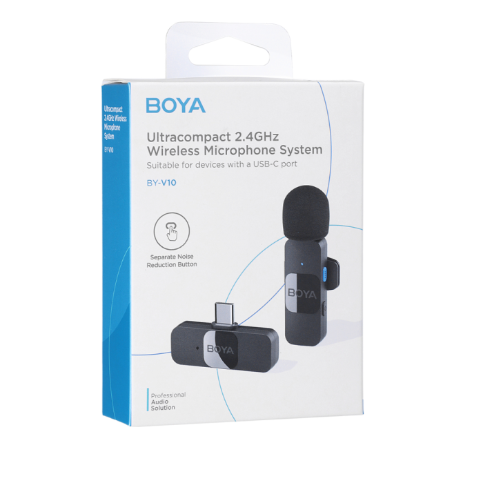 Boya Ultracompact 2.4GHz Wireless Microphone System, беспроводной микрофон