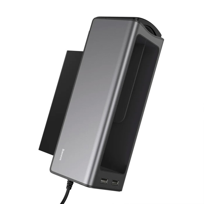 Baseus CRCWH-A01 Deluxe Metal Armrest Console Organizer (dual USB power supply) автомобильный органайзер