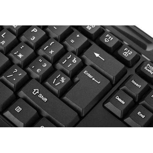 2E KM1040 USB Black, клавиатура 