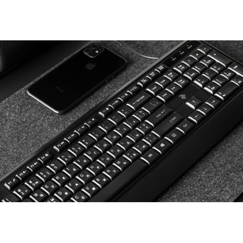 2Е KS130 USB Black, клавиатура 