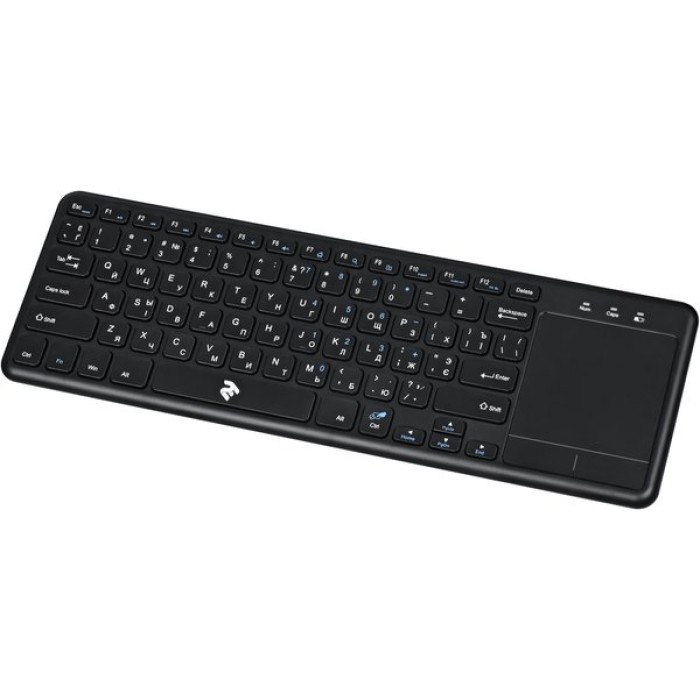 2E Touch Keyboard KT100 WL Black, клавиатура