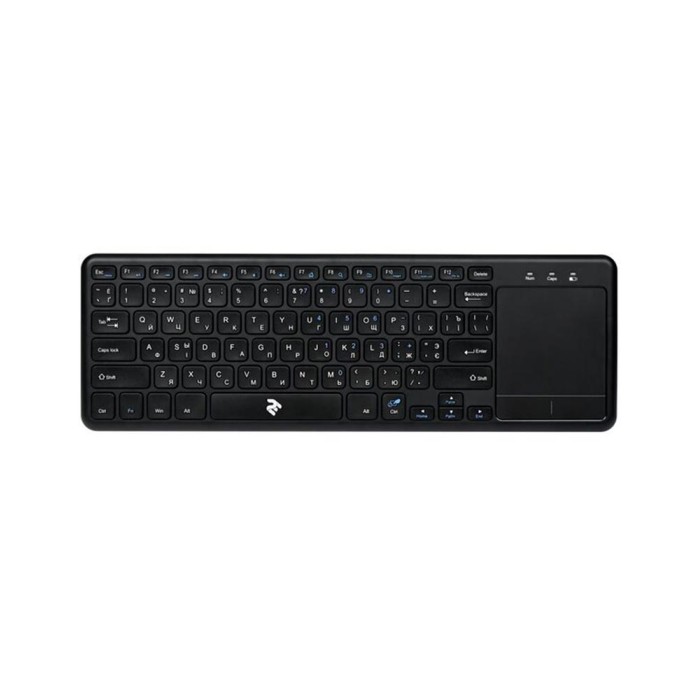 2E Touch Keyboard KT100 WL Black, клавиатура