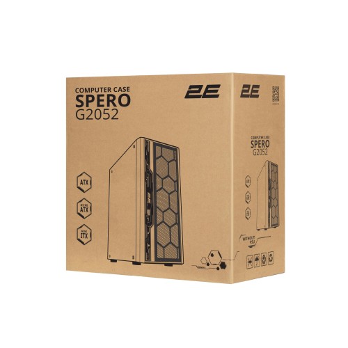 2E Gaming PC CASE SPERO G2052, компьютерный корпус