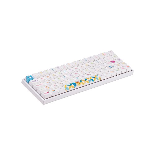 Akko 3068B Doraemon Rainbow CS Jelly Pink RGB, клавиатура