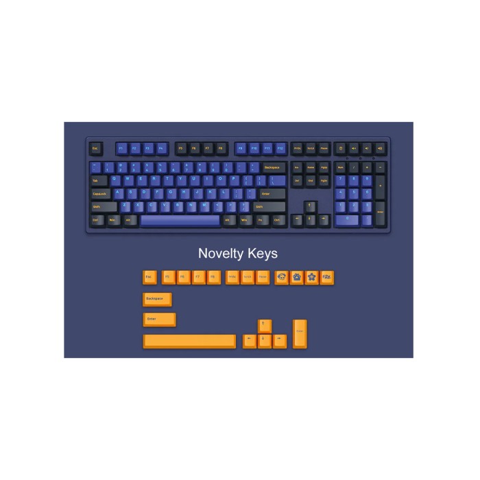 Akko 3108DS Ocean Star V2 Orange, клавиатура