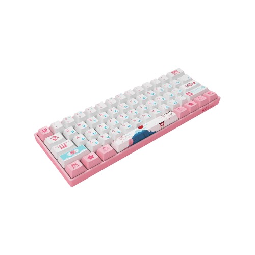 Akko 3061S World Tour Tokyo R2 RGB Hotswappable Cherry Profile Gateron Orange RGB, клавиатура