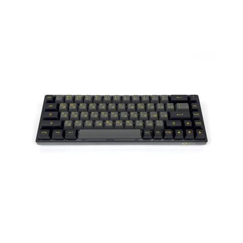 Akko 3068B Plus Black&Gold CS Jelly Black RGB, клавиатура