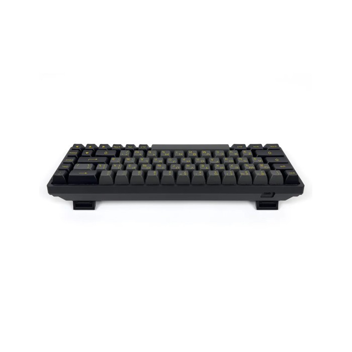 Akko 3068B Plus Black&Gold CS Jelly Black RGB, клавиатура