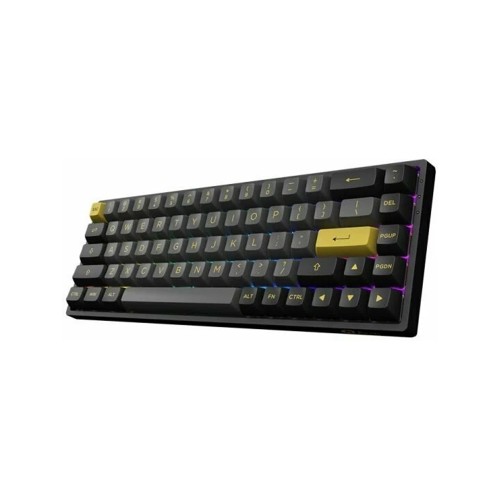 Akko 3068B Plus Black&Gold CS Jelly Pink RGB, клавиатура