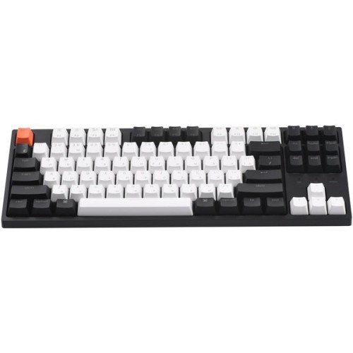 Keychron C1 Wired 87 Key HotSwap Gateron Switch RGB Blue Russian Layout, клавиатура игровая