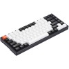 Keychron K2 84 Key Aluminum Frame HotSwappable Gateron RGB Blue Russian Layout, клавиатура игровая