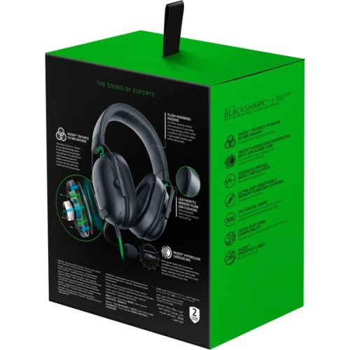 Razer Headset Blackshark V2 X white, гарнитура игровая