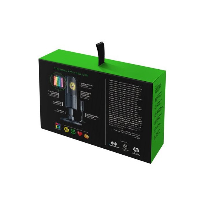 Razer Seiren Emote USB black, микрофон