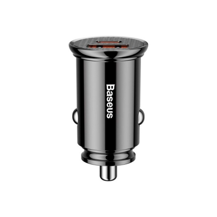 Baseus Circular Plastic A+C 30W PPS Car Charger, автомобильное зарядное устройство