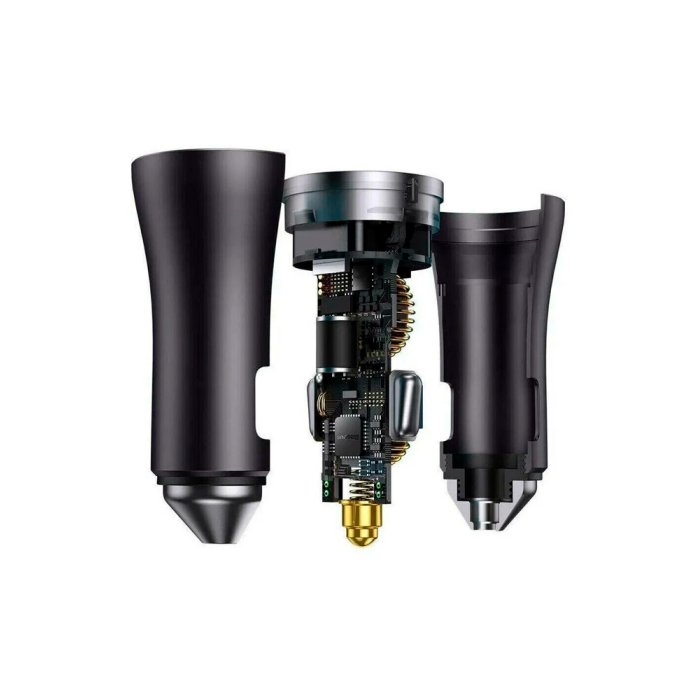 Baseus Golden Contactor Pro Dual Fast Charger Car Charger C+C 40W, автомобильное зарядное устройство