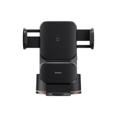 Baseus Wisdom Auto Alignment, QI 15W, автодержатель для телефона