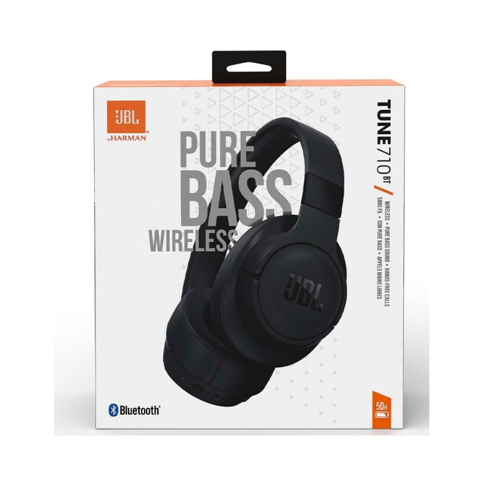 JBL Tune 710 BT (black), беспроводные наушники