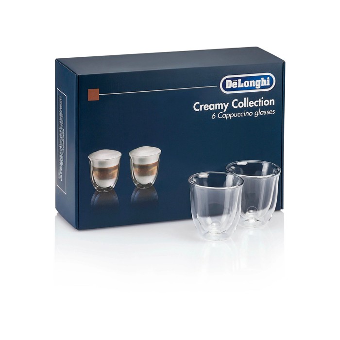 DeLonghi DLSC301 6GLASSES-CAPPUCCINO 190ML, набор чашек