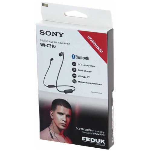Sony WI-C310, беспроводные наушники