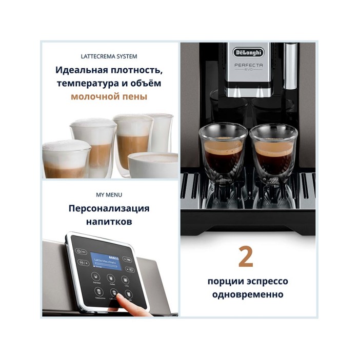 Delonghi ESAM420.80.TB кофемашина