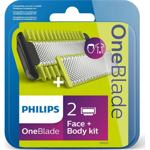 Philips OneBlade QP620/50 сменное лезвие для лица