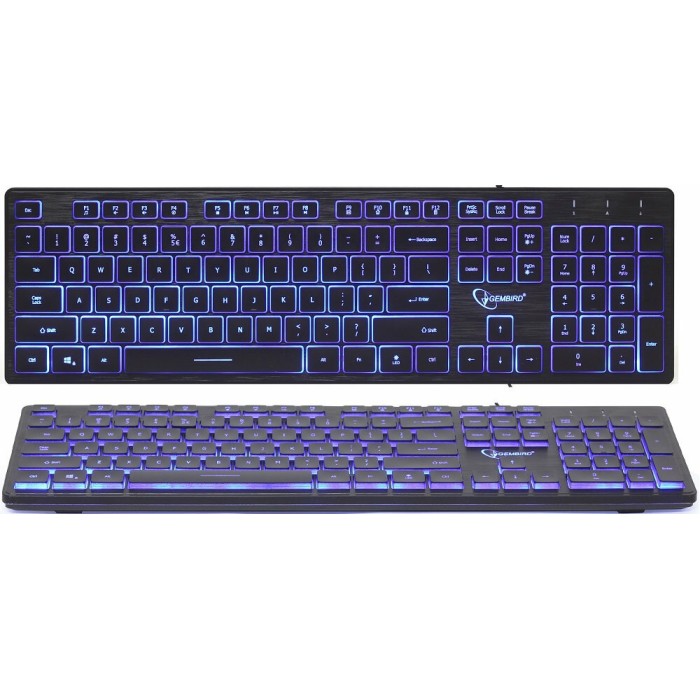 Gembrid KB-UML3-01 USB black, клавиатура