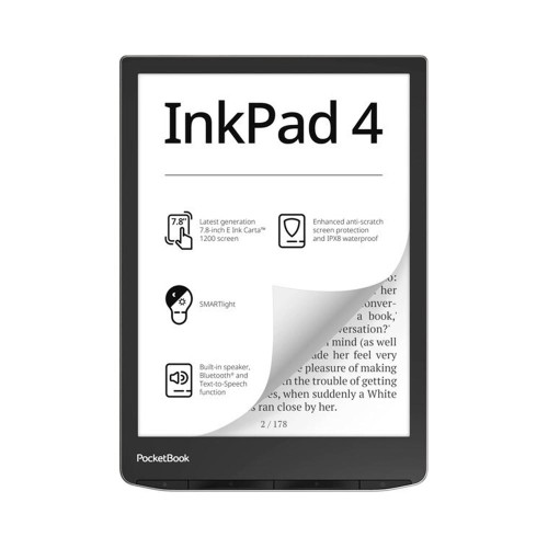 PocketBook 743G InkPad 4, Stardust Silver, электронная книга