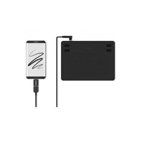 Huion Inspiroy RTE-100 Black, графический планшет