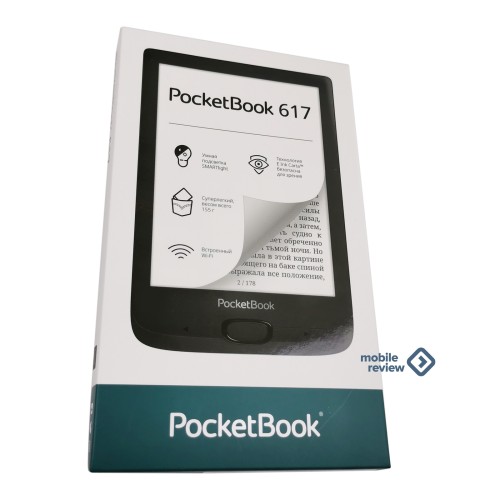 PocketBook 617, Ink Black (open box), электронная книга