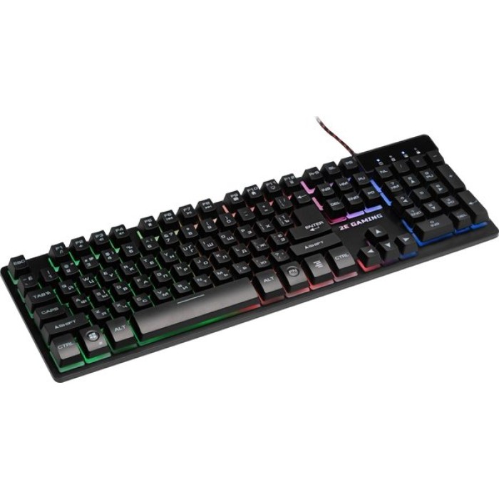 2E GAMING KG290 LED USB black Ukr, клавиатура игровая