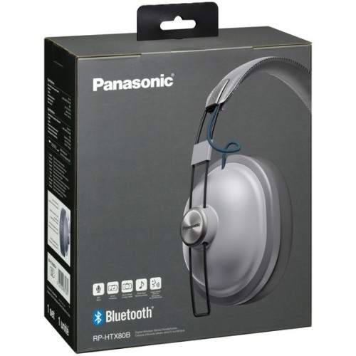 Panasonic RP-HTX80BGCH Over-ear Mic Grey, беспроводные наушники