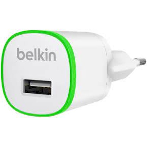 Belkin Home Charger USB 1A Lightning 1.2m white, зарядное устройство