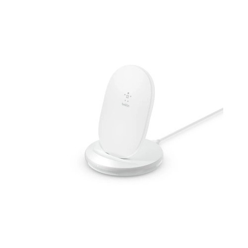 Belkin Stand Wireless Charging Qi 15W white, беспроводная зарядка