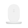 Belkin Stand Wireless Charging Qi 15W white, беспроводная зарядка