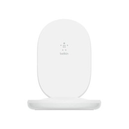 Belkin Stand Wireless Charging Qi 15W white, беспроводная зарядка