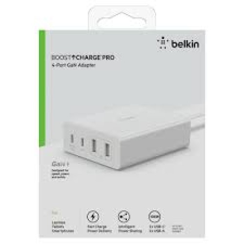 Belkin 108W GAN Dual USB-С/USB-A, зарядное устройство