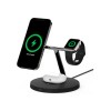 Belkin 3in1 MagSafe iPhone Wireless Charger black, беспроводная зарядка