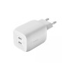 Belkin 65W DUAL USB-C GAN WALL CHARGER WITH PPS WH, зарядное устройство