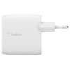 Belkin Home Charger 24W DUAL USB 2.4A white, зарядное устройство