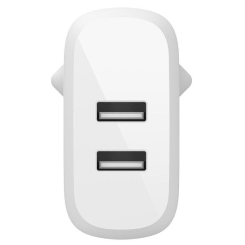 Belkin Home Charger 24W DUAL USB 2.4A white, зарядное устройство