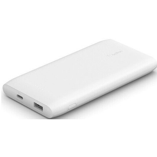 Belkin Power Bank 10000mAh 18W USB-A USB-C white внешний аккумулятор