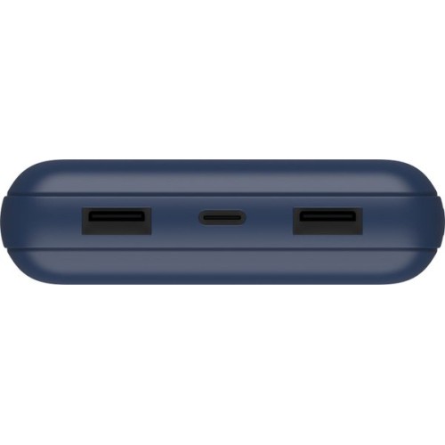 Belkin Power Bank 20000mAh 15W Dual USB-A USB-C blue, внешний аккумулятор